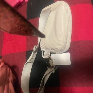 Lululemon Athletica White Crossbody Bag Sleek Design